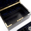 Coromandel Jewellery Box lock interior close up