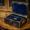 Coromandel Jewellery Box open on table