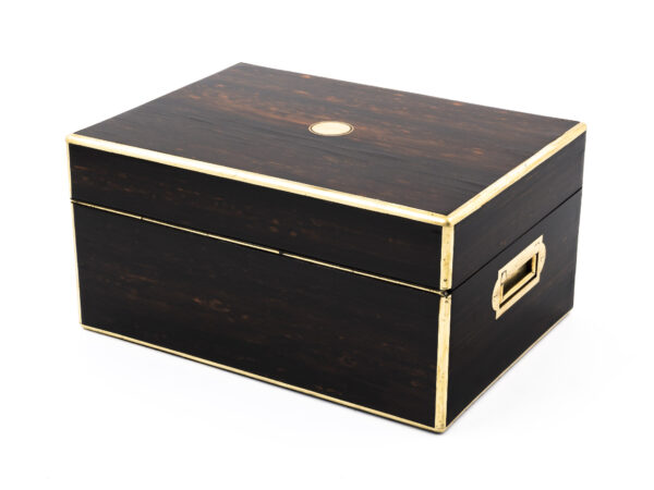 Coromandel Jewellery Box rear angle