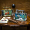 Dunhill Aquarium Lighters with cigars