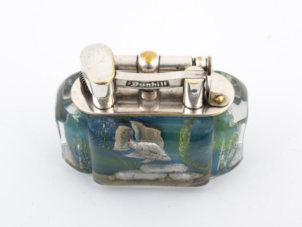 Dunhill Aquarium Lighter top down view