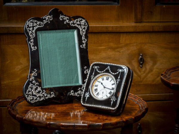 Antique Cased Pocket Watch on side