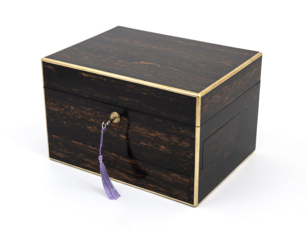 Coromandel Jewellery Box with key