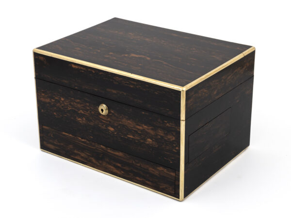 Coromandel Jewellery Box front angle