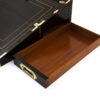 Coromandel writing box side drawer out