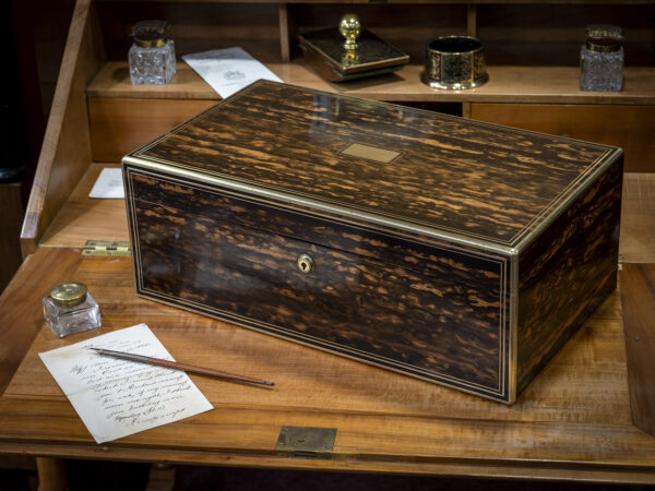 Lund Writing Box on display