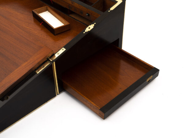 Coromandel writing box hidden document tray