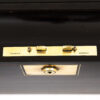 Coromandel writing box writing lock mechanism close up
