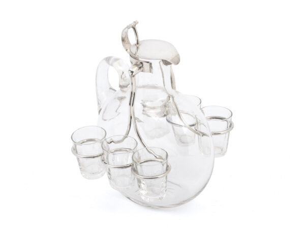 Hukin & Heath spirit decanter on white background