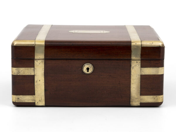 Mahogany Jewellery Box eye level