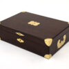 Mahogany Jewellery Box side angle