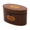 oval tea caddy side angle