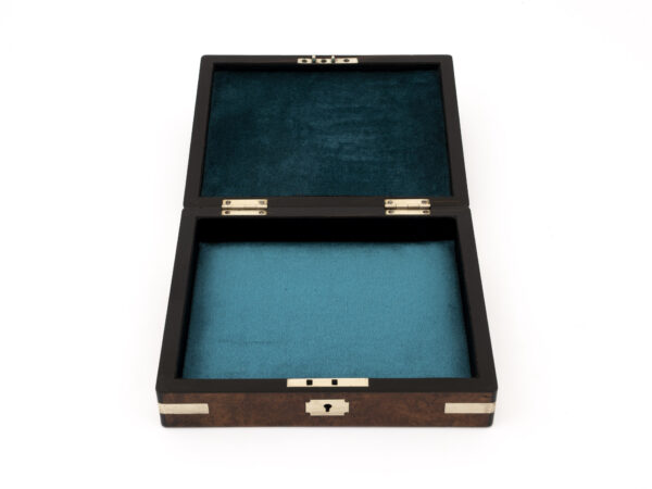 Walnut Jewellery Box open