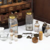 Mahogany Apothecary Cabinet with contents removed