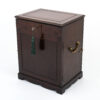 Mahogany Apothecary Cabinet with key