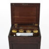 Mahogany Apothecary Cabinet lid open
