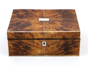 Tortoiseshell writing box