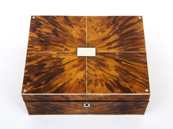 Blonde Tortoiseshell writing box