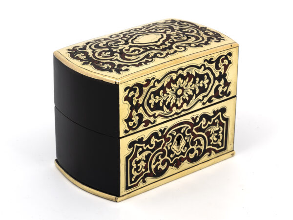 boulle box on white background