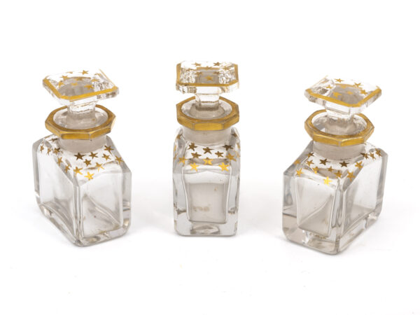 three perfume bottles