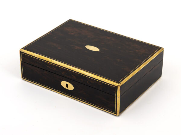 coromandel jewellery box front angle