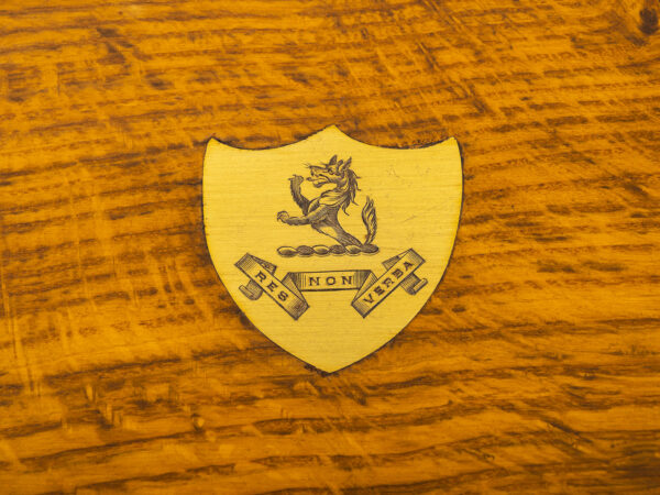 Oak Jewellery Box family crest