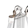 Close up of the decanter bottle opening lids