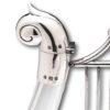 Close up of the Silver hallmarks