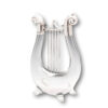 Overview of the Novelty Silver Mounted Lyre Decanter
