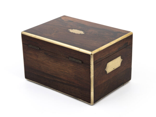 Rosewood Vanity Box rear angle view