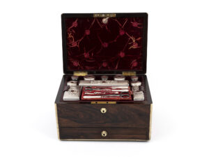 Rosewood Vanity Box on white background