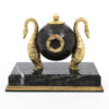 antique bronze inkwell