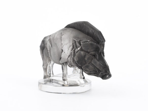 wild boar lalique car mascot