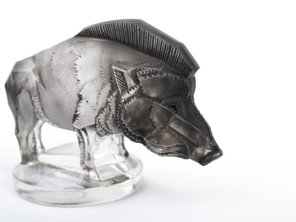 lalique boar close up