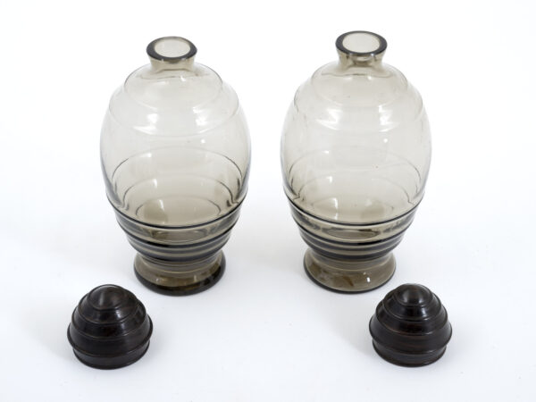 art deco decanters