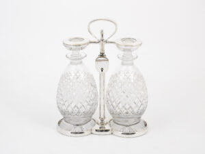 silver plate decanter carry