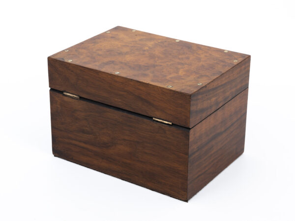 antique walnut jewellery box