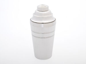 silver plate cocktail shaker