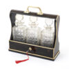 antique tantalus with key