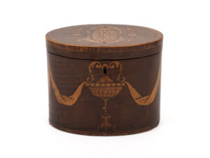 Harewood Oval tea Caddy