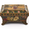 antique painted box