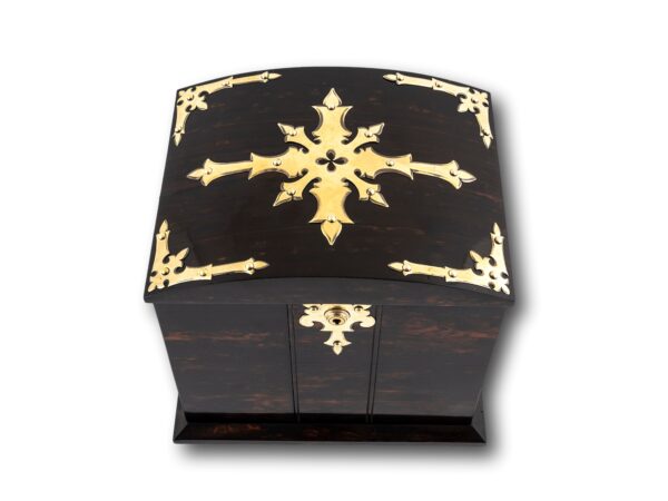 Top of the Betjemann Coromandel Jewellery Box