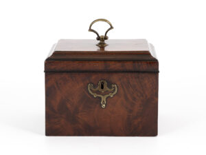 Mahogany Tea Caddy