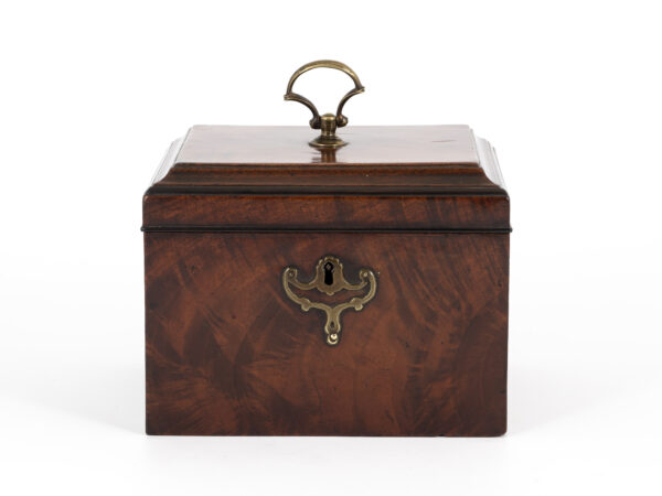 Mahogany Tea Caddy