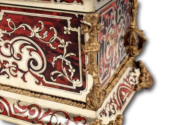 Close up of the ormolu