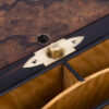 close up of the spring loaded button