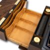 view of the hidden stationary drawer