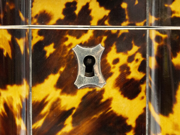 Close up of the escutcheon