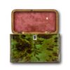 Tea caddy with the lid up