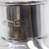 close up of the silver marks